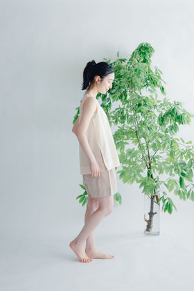 Nature is me カディコットン パンツ(ショート)