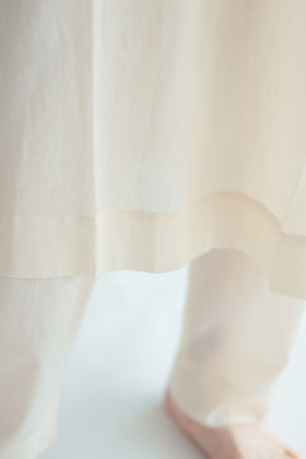 【SALE】 Nature is me カディコットン スリットワンピース