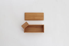 黒木クラフト工房 スリム一段弁当箱(19×7.5cm)