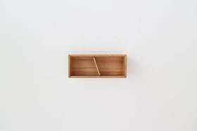 黒木クラフト工房 スリム一段弁当箱(19×7.5cm)