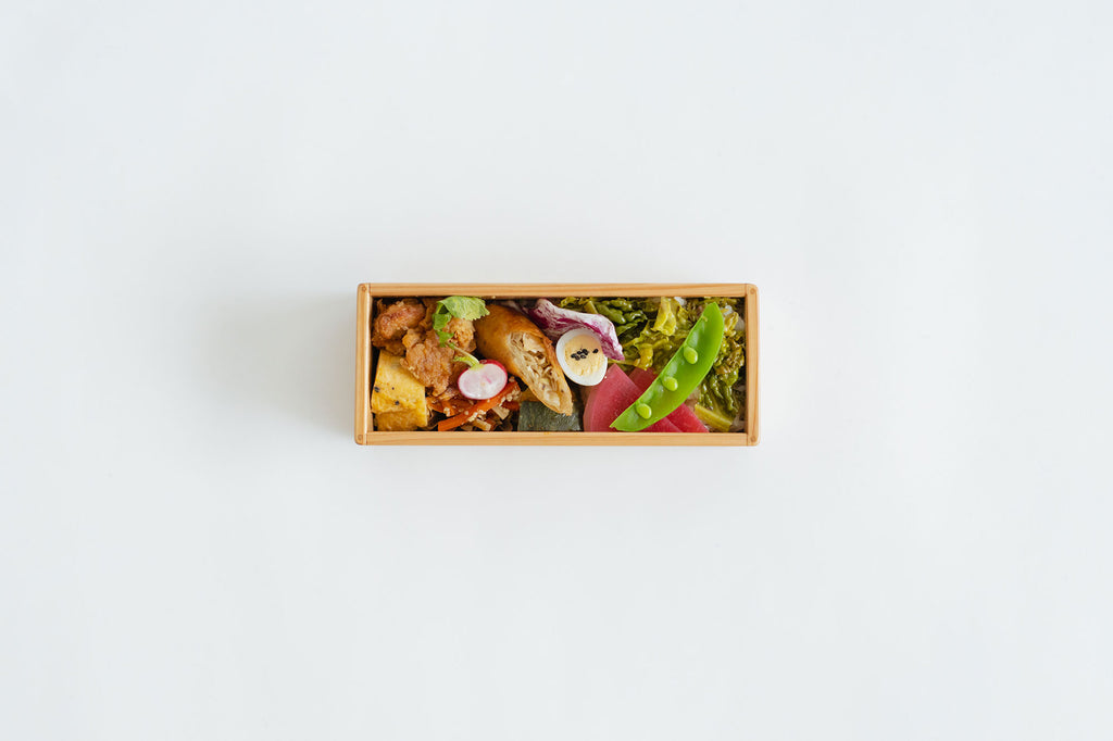 黒木クラフト工房 スリム一段弁当箱(19×7.5cm)