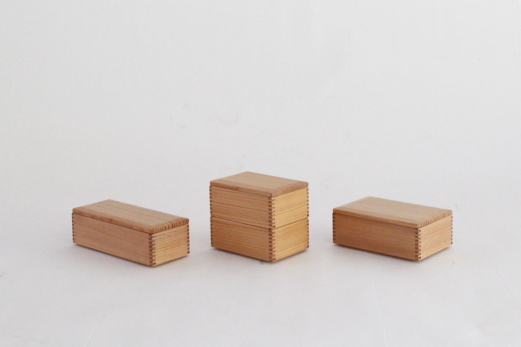 黒木クラフト工房 スリム一段弁当箱(19×7.5cm)