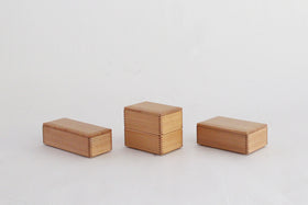 黒木クラフト工房 一段弁当箱(16×10cm)