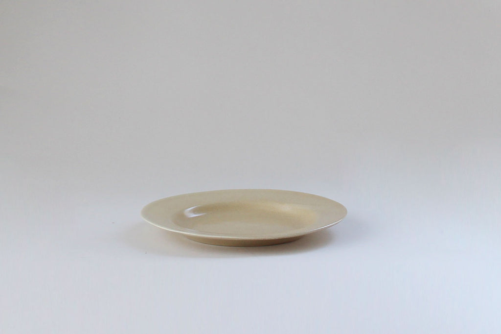 河合竜彦 貫入釉 リム深皿(M)
