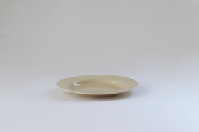 河合竜彦 貫入釉 リム深皿(M)