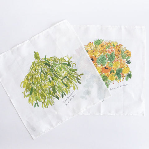fog linen work isabelle boinot ハンカチ