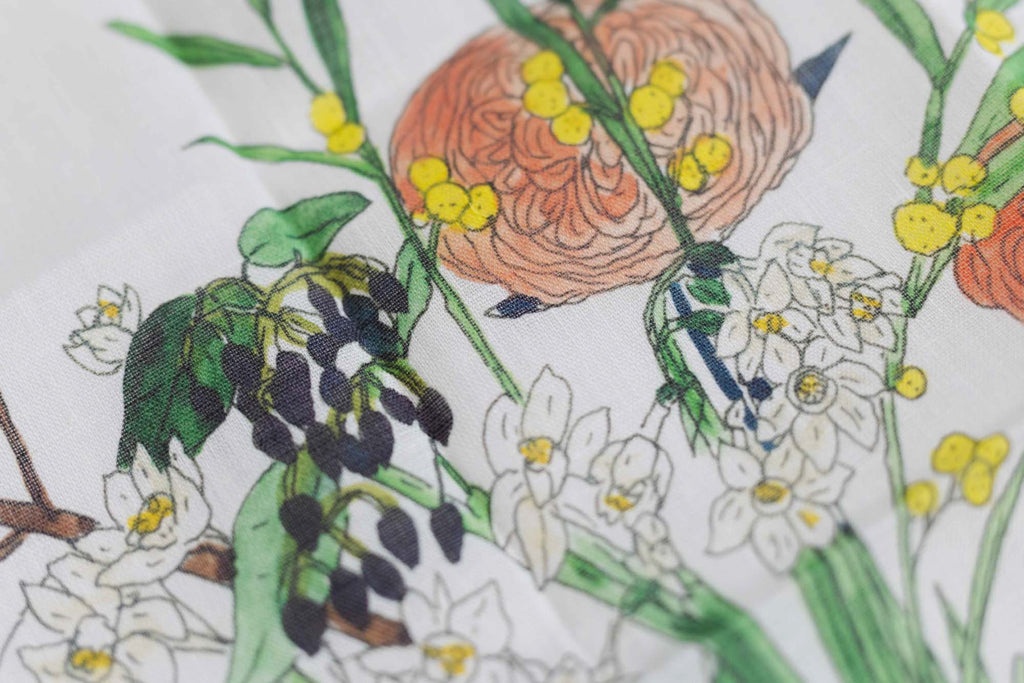 fog linen work isabelle boinot ハンカチ