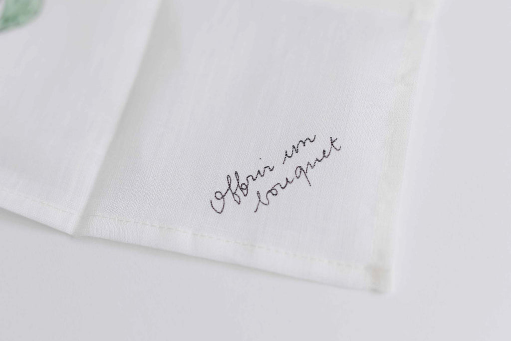 fog linen work isabelle boinot ハンカチ