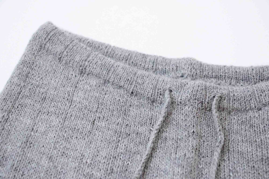 PUENTE Mano アルパカ ニットパンツ