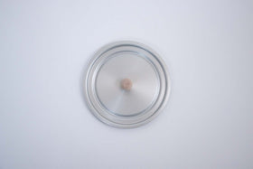 中尾アルミ製作所 兼用フタ(木つまみ)