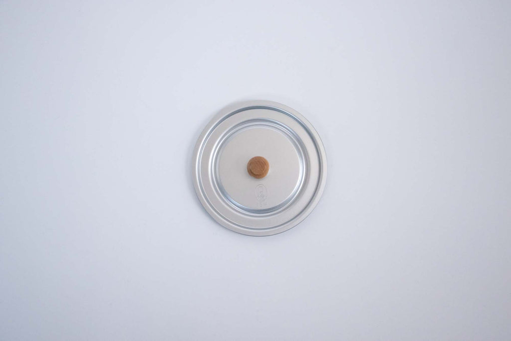 中尾アルミ製作所 兼用フタ(木つまみ)