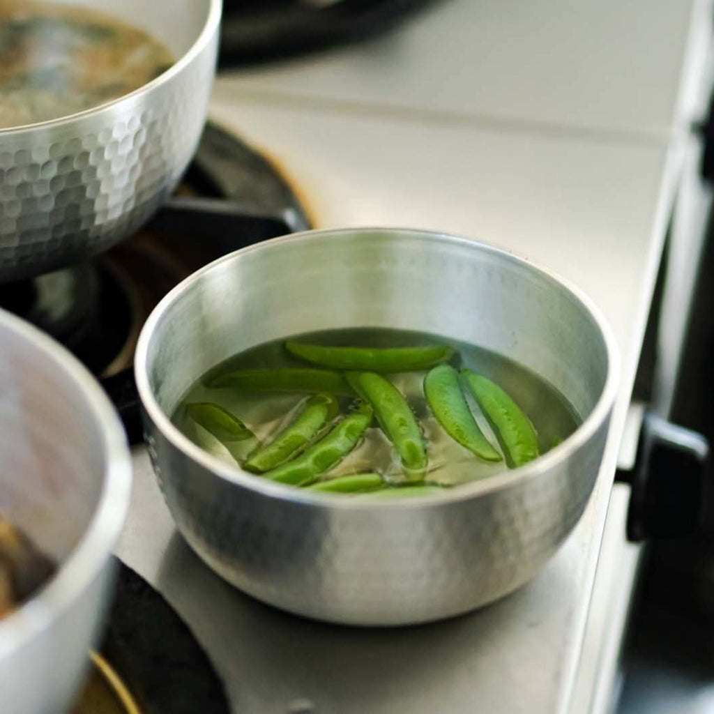 中尾アルミ製作所 打出ヤットコ鍋 ガス火用