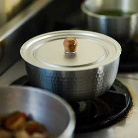 中尾アルミ製作所 打出ヤットコ鍋 ガス火用