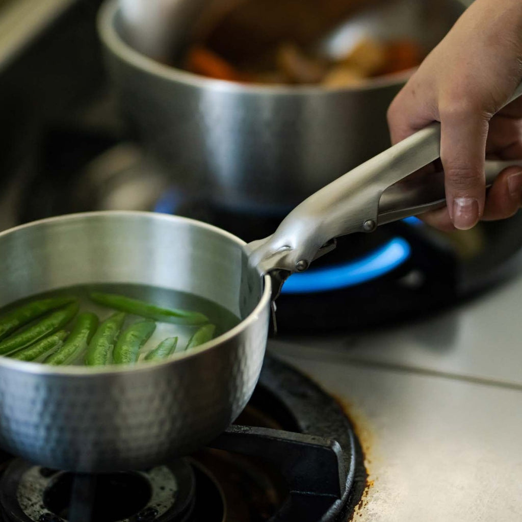 中尾アルミ製作所 打出ヤットコ鍋 ガス火用