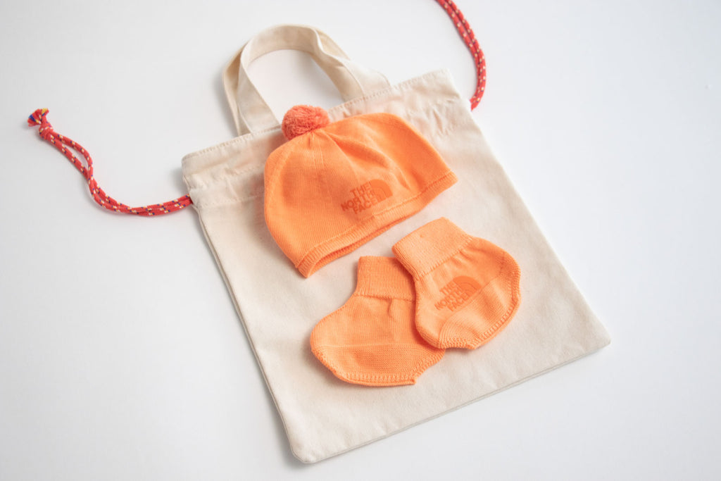 THE NORTH FACE クレイドル コットン キャップ&ソックスセット ベビー