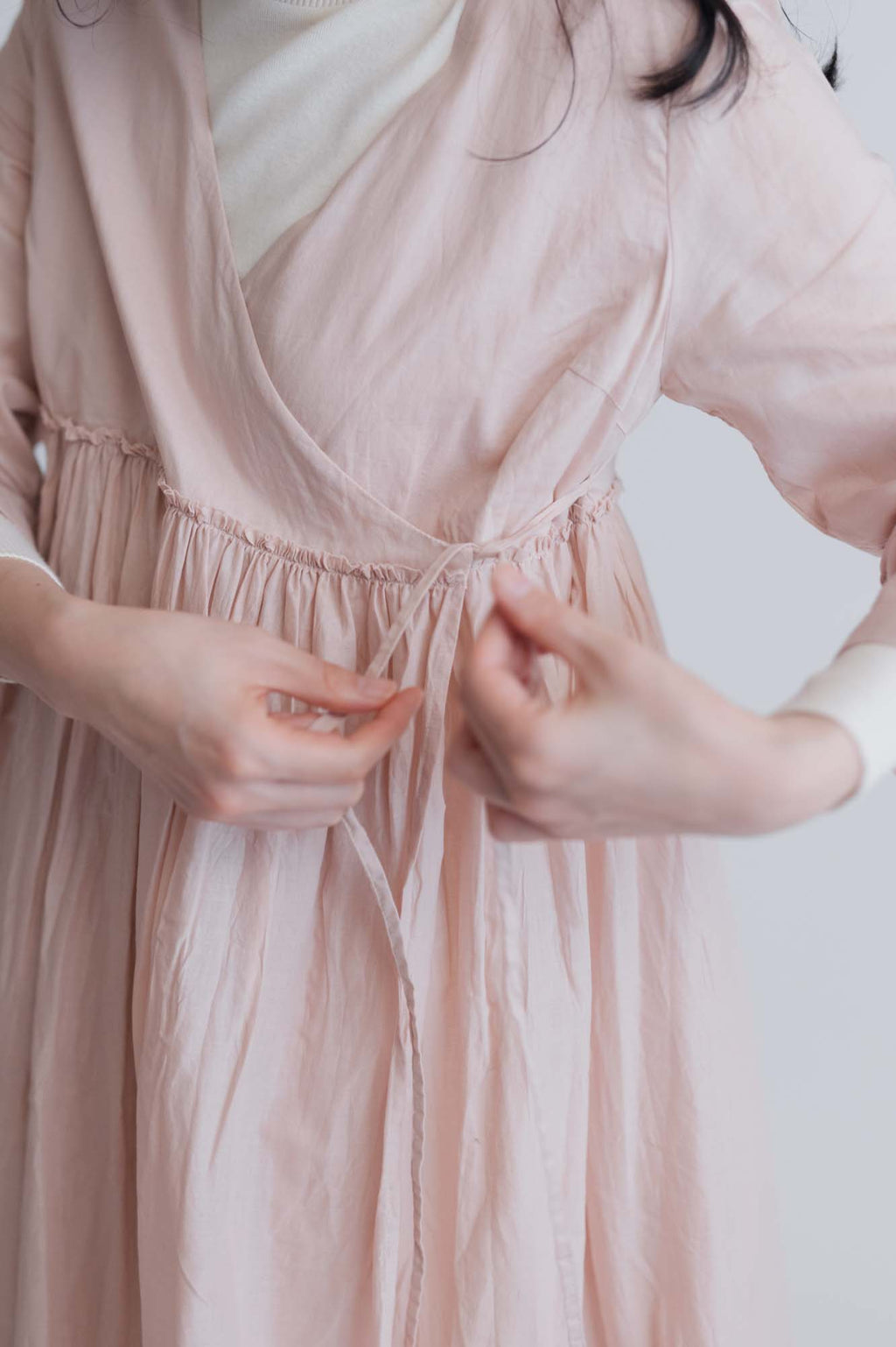 FRANCESCA AMAM LABEL カシュクールワンピース