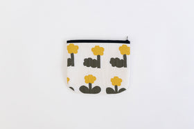 pot and tea お花ジャガードポーチ
