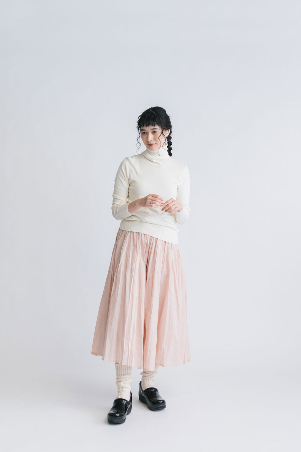 FRANCESCA AMAM LABEL ギャザーパンツ