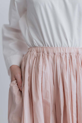 FRANCESCA AMAM LABEL ギャザーパンツ