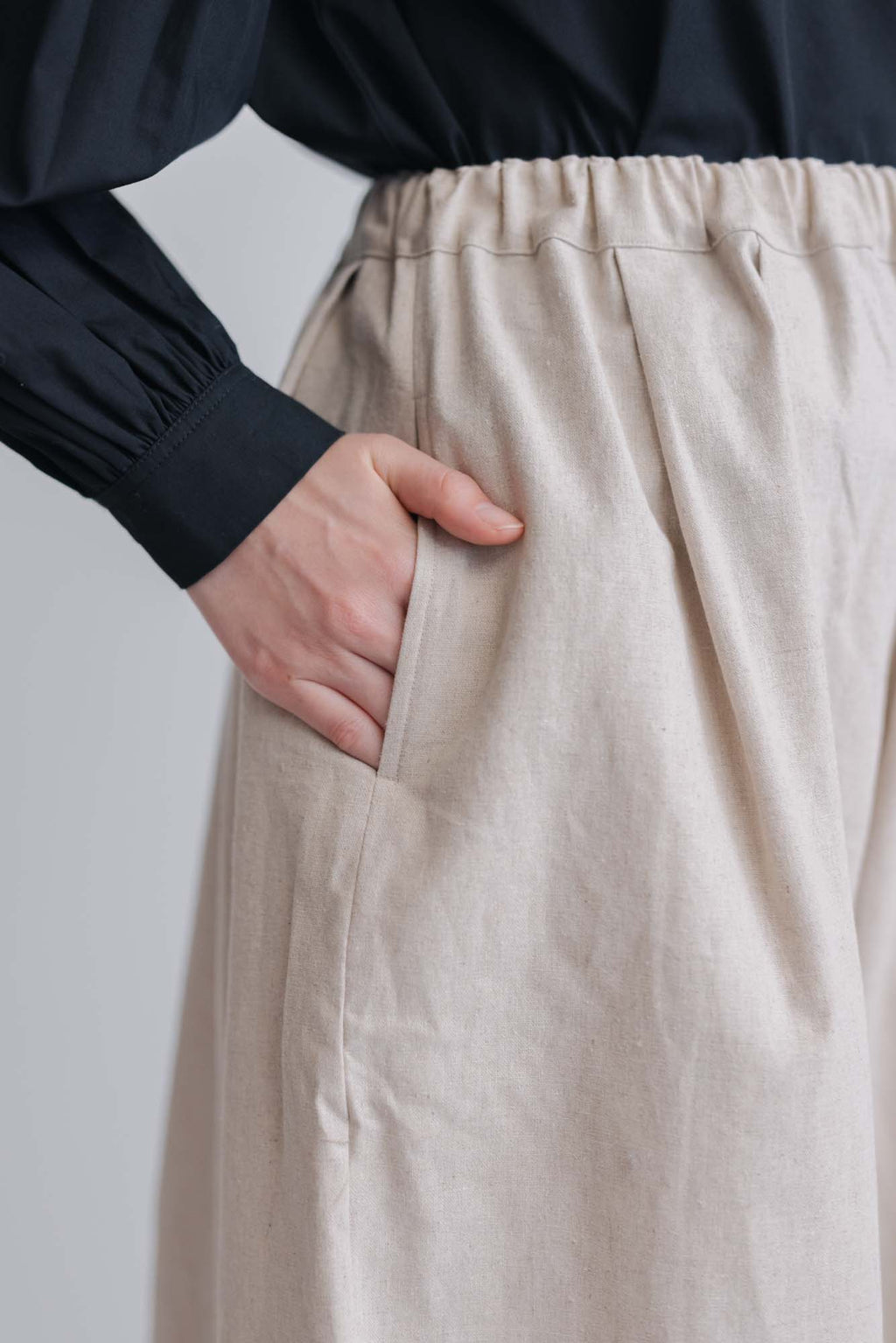 FRANCESCA AMAM LABEL リラックスパンツ