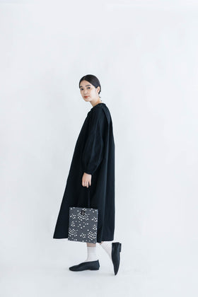 pot and tea 小花ジャガードミニバッグ