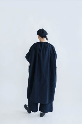 pot and tea スモックボリュームワンピース