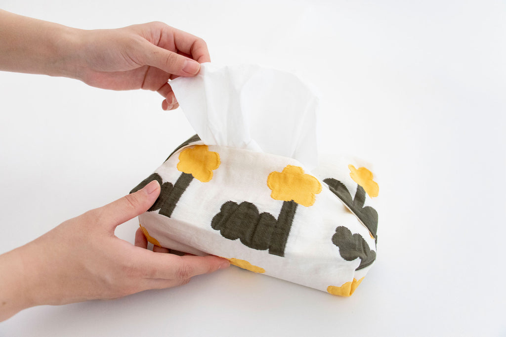 pot and tea お花ティッシュケース