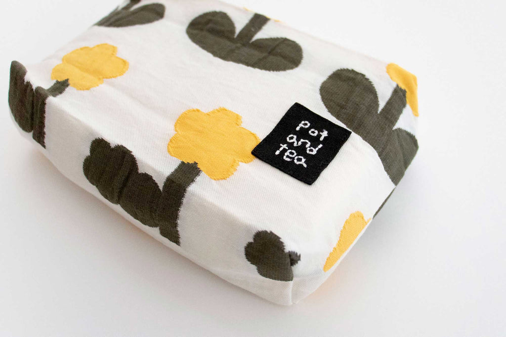 pot and tea お花ティッシュケース