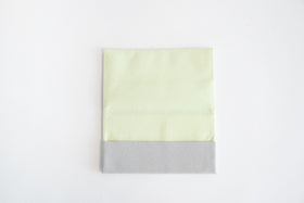 shuó Fukusa (Light Gray×Mint) ちりめん