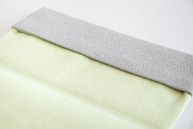 shuó Fukusa (Light Gray×Mint) ちりめん