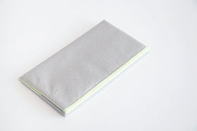 shuó Fukusa (Light Gray×Mint) ちりめん