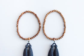 shuó Juzu(Sandalwood/S) 茶色×グレーネイビー