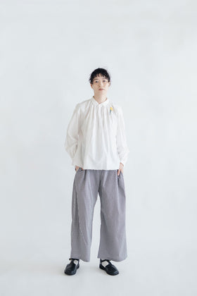 pot and tea お花ブローチ