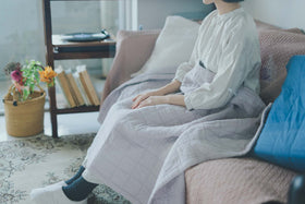 YARN HOME UKIHA ブランケットハーフ