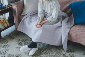 YARN HOME UKIHA ブランケットハーフ