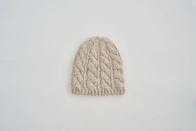 yourwear カシミヤケーブルニットキャップ