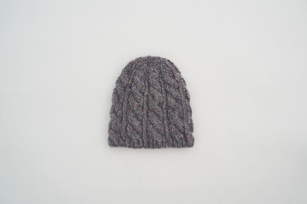 yourwear カシミヤケーブルニットキャップ