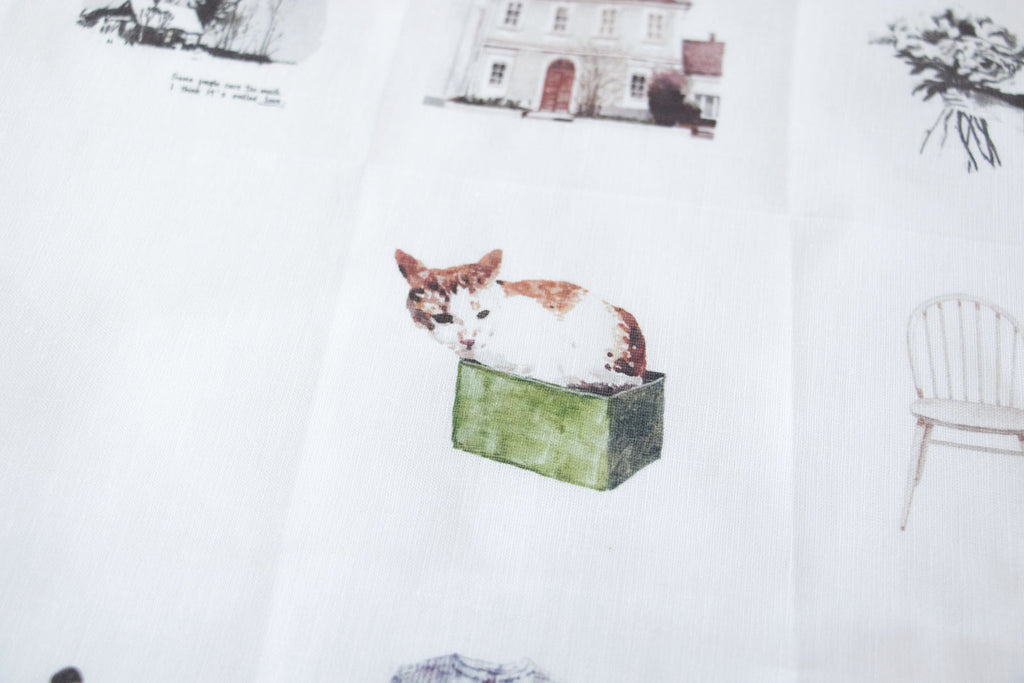 fog linen work Misato Ogihara ハンカチ