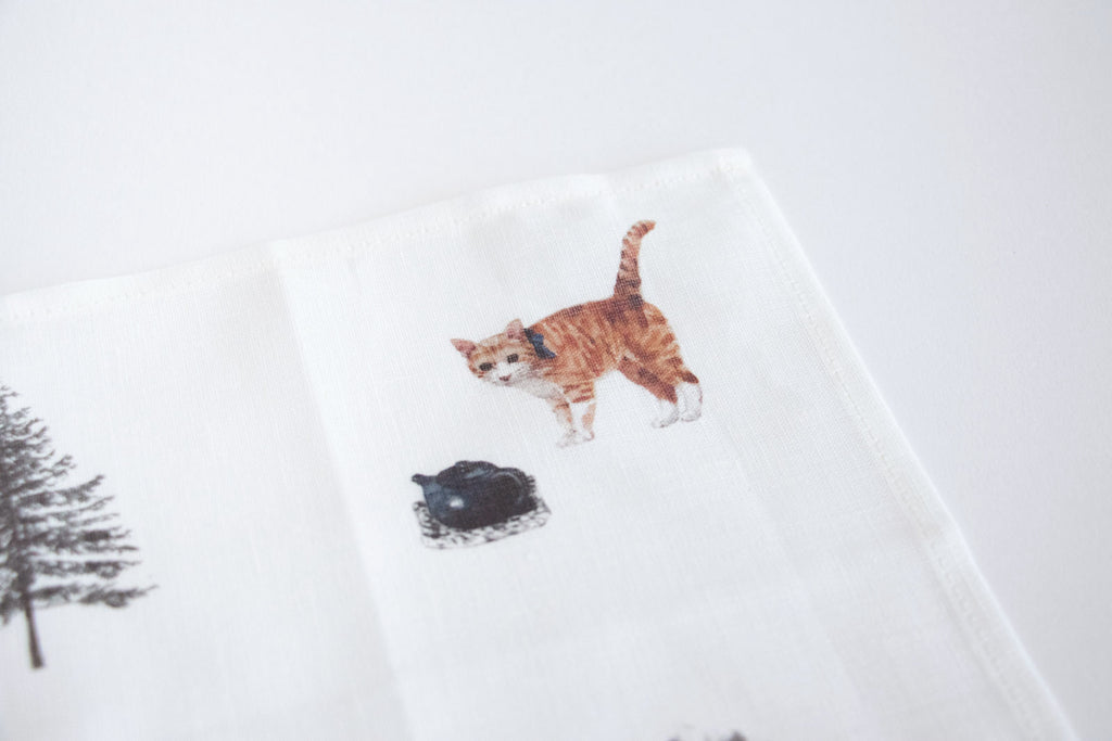 fog linen work Misato Ogihara ハンカチ