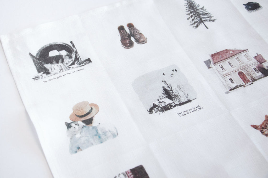 fog linen work Misato Ogihara ハンカチ