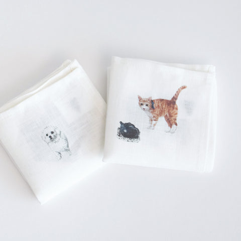 fog linen work Misato Ogihara ハンカチ