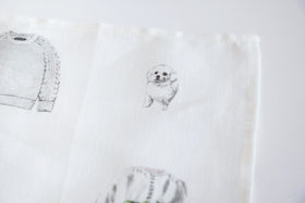 fog linen work Misato Ogihara ハンカチ