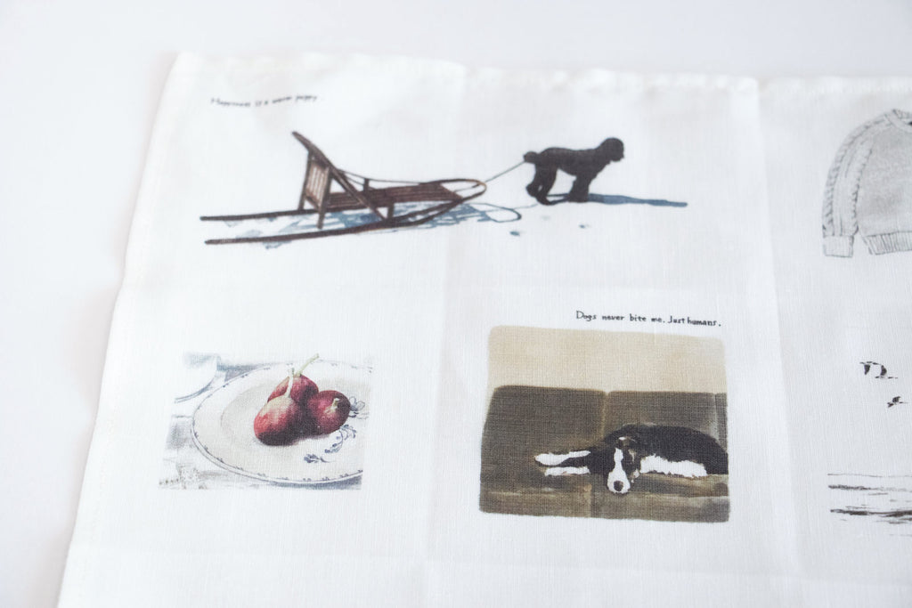 fog linen work Misato Ogihara ハンカチ