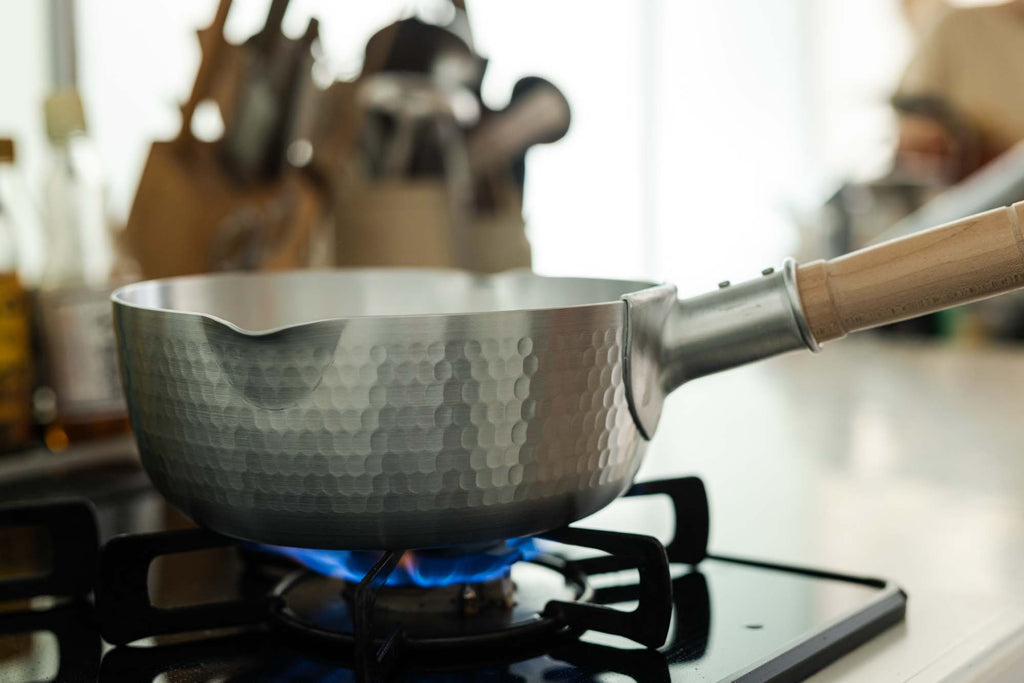 中尾アルミ製作所 打出雪平鍋 ガス火用