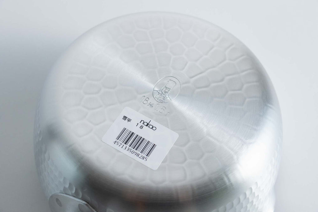 中尾アルミ製作所 打出雪平鍋 ガス火用