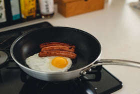 中尾アルミ製作所 シルクフライパン 浅型 ガス火用