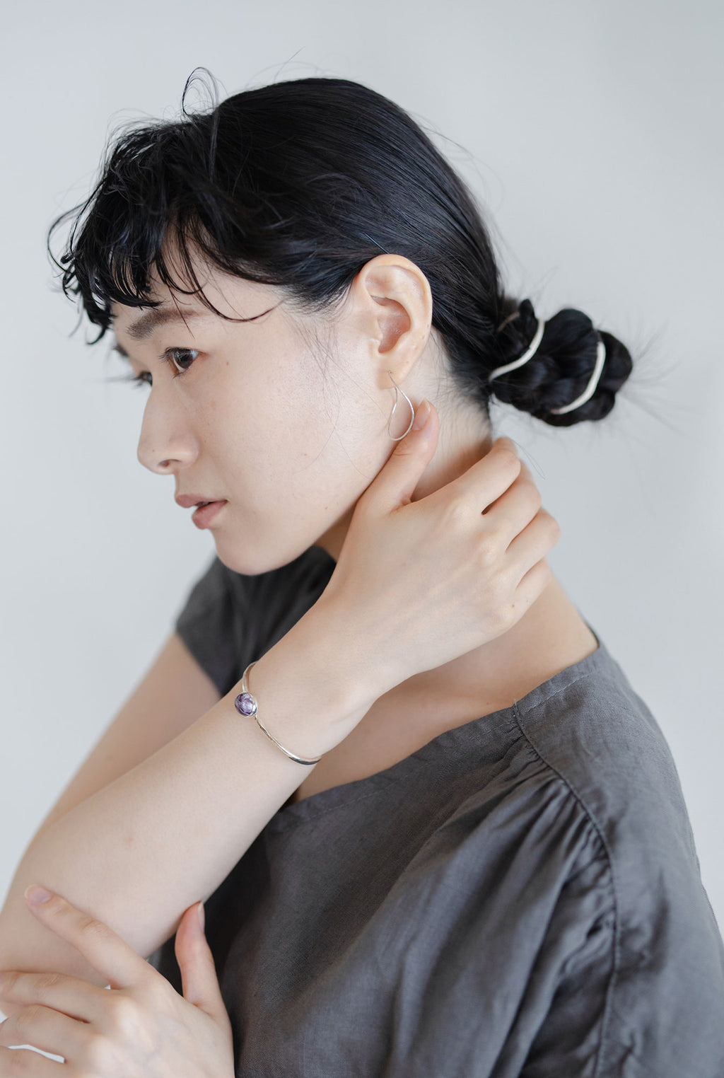 muimaur hoop10 ピアス シルバー