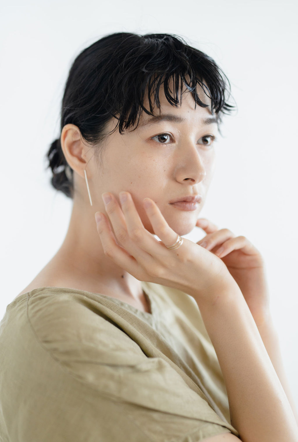 muimaur 棒ピアス シルバー