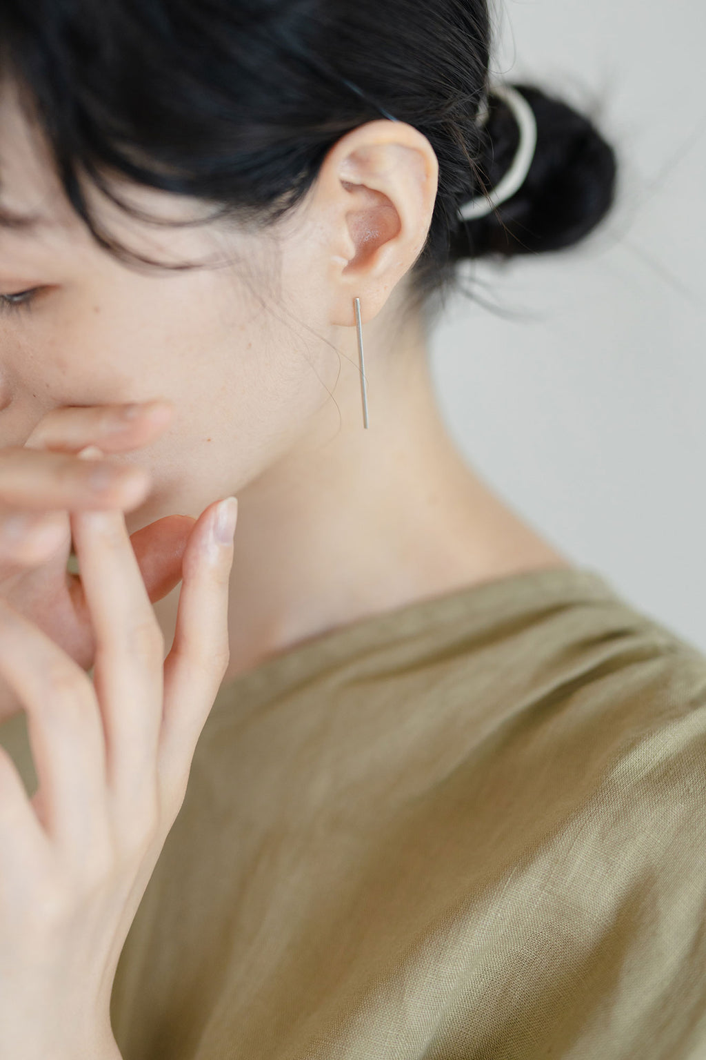 muimaur 棒ピアス シルバー