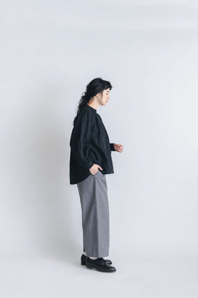 pot and tea ウールワイドパンツ